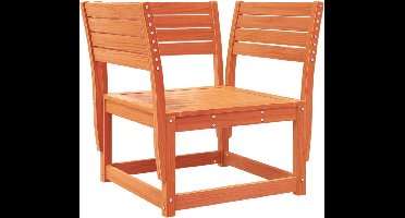 vidaXL - Tuinstoel - massief - grenenhout - wasbruin