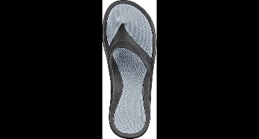 BECO heren teenslippers - zwart/grijs - maat 44