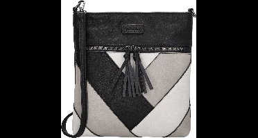 Beagles Salamanca Crossbody Schoudertas - Dames Tas - Zwart