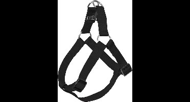 Duvoplus - Hondentuigje - Hond - Nylon Step In Harnas L-xl - 65-80cm/25mm Zwart - 1st