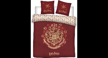 Harry Potter Dekbedovertrek Wizzard - Tweepersoons - 200 x 200 cm - Polyester