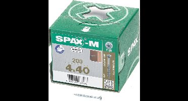 Spax Schroef MDF Verzinkt Torx 4.0 x 40 (200)