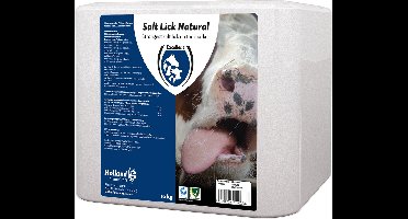 Excellent Liksteen Naturel 10 kg - Liksteen schaap - Liksteen koe - 100% puur rotszout - Geschikt voor paarden, rundvee en schapen