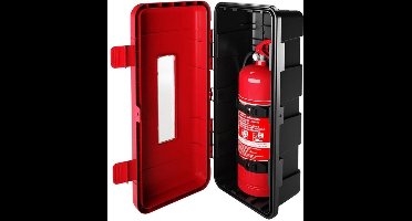 Pro Plus Brandblusserbox - Ø 170 - 190 mm Zwart - Rood