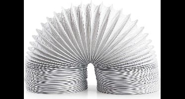 Nedis PVC Luchtafvoerslang - 100 mm - 6.00 m - Geschikt voor: Luchtventilatie / Wasdrogers - Wit