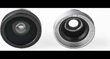 Nedis Set Cameralenzen - Apparaat: Smartphone / Tablet - 3-in-1 - Type lens: Brede Hoek / Macro / Visoog - Schroef en Plug