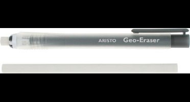 Aristo gumstift - GeoEraser - transparant - PVC-vrij - lengte 12cm - AR-87190