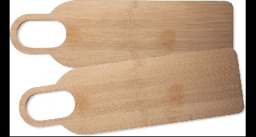 Gusta Set/2 Serveerplankjes Bamboe 35x10