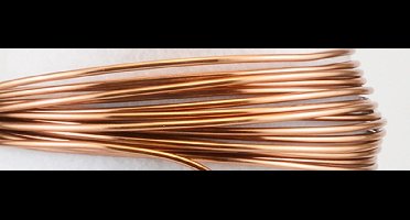 Vaessen Creative Aluminium Draad - 1,5mm - ±110m - 500g - Bruin