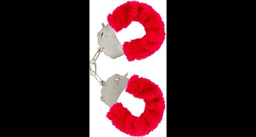 Furry Fun - Handboeien - Red Plush