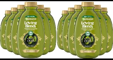 Garnier Shampoo - Loving Blends Mythische Olijf - 12 x 300 ml
