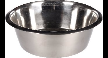 Flamingo Hondenvoerbak Inox - Grijs - 29 x 29 cm