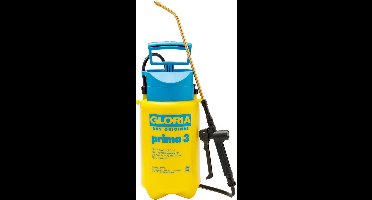 drukspuit geweldig 3 | Tuinspuit | 3 L inhoud Verstelbare koperen mondstuk | Compact voor kleinere tuinen