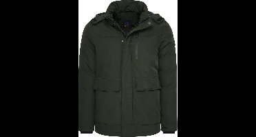 Mario Russo Parka Arctic Jacket - Jas Heren - Winterjas Heren - Waterafstotend - Winddicht - Groen - 3XL