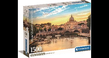 Clementoni - Puzzel - 1500 Stukjes - Rome - Puzzel Voor Volwassenen - High Quality Collection