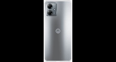 Motorola Moto G14 TPU Case hoesje - Just in Case - Effen Transparant - TPU (Zacht)