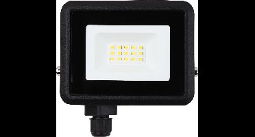 LED bouwlamp - Zwart - 10W - 800 lumen - Met beugel