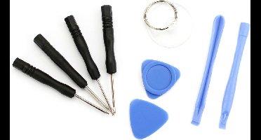 Geschikt voor iPhone / iPad Reparatiesetje 9 in 1 (ook voor iPhone 7 en nieuwer)