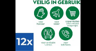 Dettol Hygienische Doekjes 2 in 1 - 12 stuks - Voordeelverpakking 12 stuks