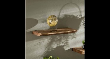 Wandplank Edge 60 cm Acacia - Naturel