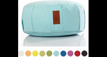 Gorilla Sports Yogakussen - Meditatie Kussen - Yoga - Pilates - Lichtblauw