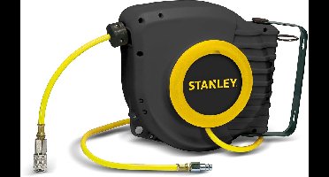 Stanley Perslucht Luchtslanghaspel - Muurmontage - 9m