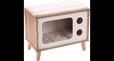 FLAMINGO-Kattenmeubel-Fino-TV-50x29x41-cm-bruin
