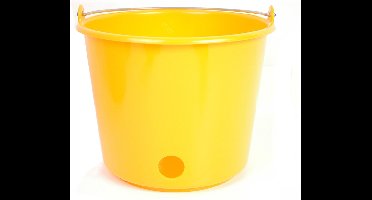 Kalver speenemmer kunststof rond KAAL, grijs 12L.