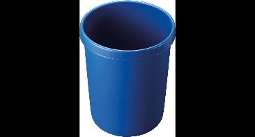 HELIT Afvalbak - 45 liter - Kunststof - Blauw - dxh 390x480 mm