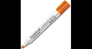 Lumocolor whiteboard marker oranje