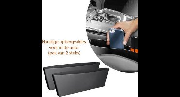 Handige opbergvakjes voor in de auto (pak van 2 stuks)