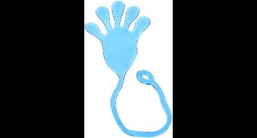 Jonotoys Plakhand Sticky-hand 10 Cm Blauw