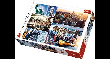 Trefl Trefl 4000 - New York - collage