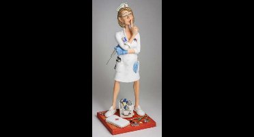 Verpleegkundige - verpleegster - beeldje – beroepen – professions – Guillermo Forchino – 10x10x24 cm