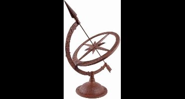 Zonnewijzer gietijzer groot