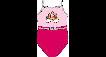 Studio 100 K3 Badpak Roze Regenboog Meisjes Maat 122/128