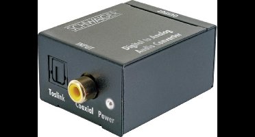 Schwaiger AV Converter ADW200513 [Coaxiaal, Toslink - Cinch]