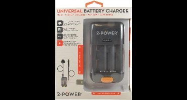 2Power Universele camera batterij lader