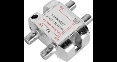 Drieweg Splitter 5-2500Mhz