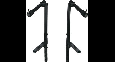 König & Meyer 18952 Aufset Keyboardtisch 18950 zwart - Accessoire voor keyboard standaards