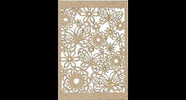 Creotime Patroonkarton 10,5 X 14,8 Cm 10 Stuks Blank