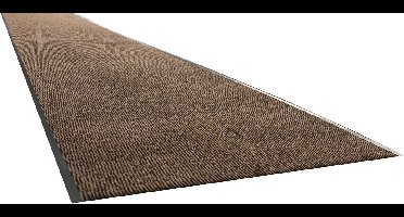 Deurmat loper Nassau - bruin - 120 x 700 cm