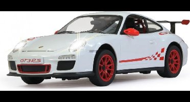 Jamara Porsche GT3 RS 1:14 - RC Auto - Wit