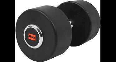 Gorilla Sports Dumbell - Vaste Halter - Gietijzer met Rubber coating - 47,5 kg