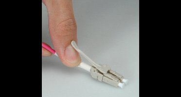 ROLINE glasvezelkabel 50/125µm OM4, LC/LC, Low-Loss connector, violet, 15 m