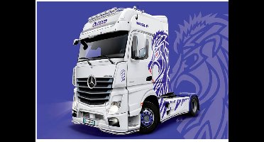 Italeri Modelbouwpakket Vrachtwagens - 3935 Mercedes-Benz Actros MP4 Giga Sp Plastic - 1:24 - Modelbouw
