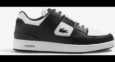 Lacoste Court Cage 223 3 Sma Heren Sneakers - Wit/Zwart - Maat 44