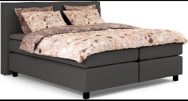 Karlsson Boxspring Autentik Kurbat - 160 x 210 cm - anthracite