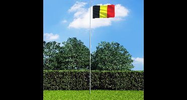 vidaXL - Vlag - België - 90x150 - cm