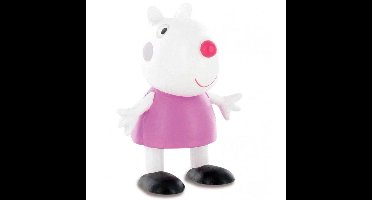 Comansi Speelfiguur Peppa Pig: Suzy Sheep 6 Cm Wit